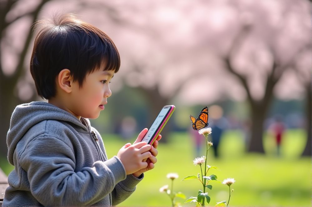 自然観察シーン